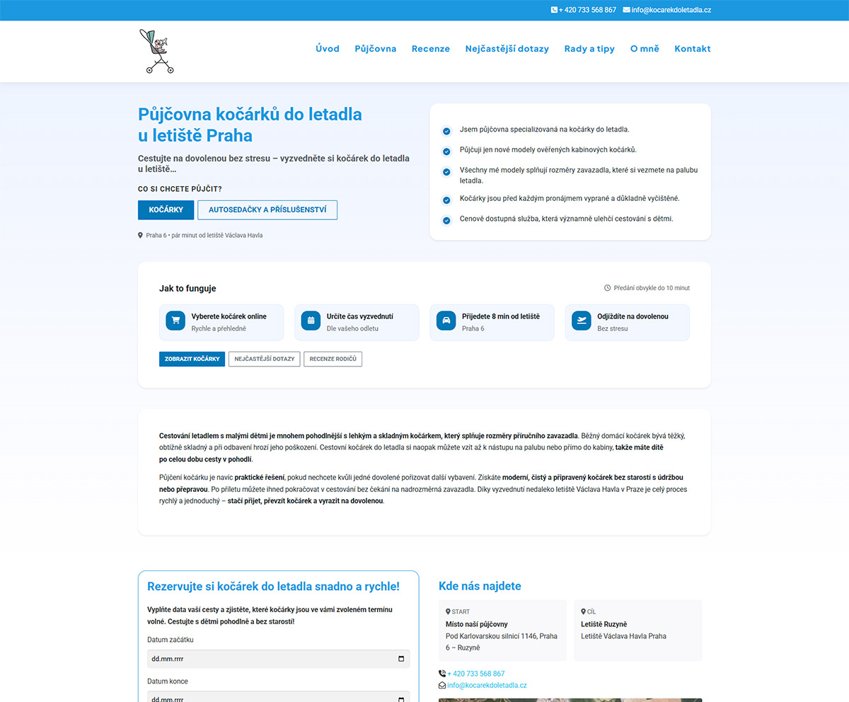 Náhled webu kocarekdoletadla.cz