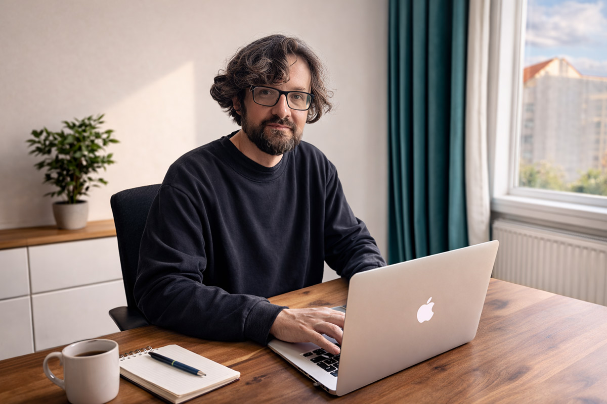 Tomáš Sládek, fullstack vývojář a autor Marlowe.cz